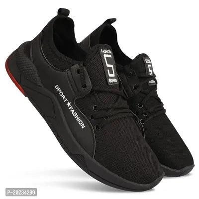 Stylish Black Sports Shoes For Men.