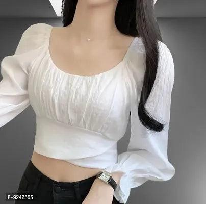 Stylish Solid Top for Women