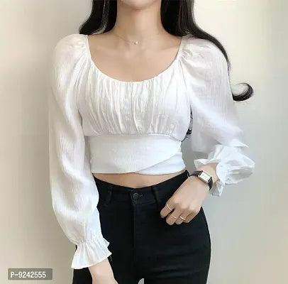 Stylish Solid Top for Women