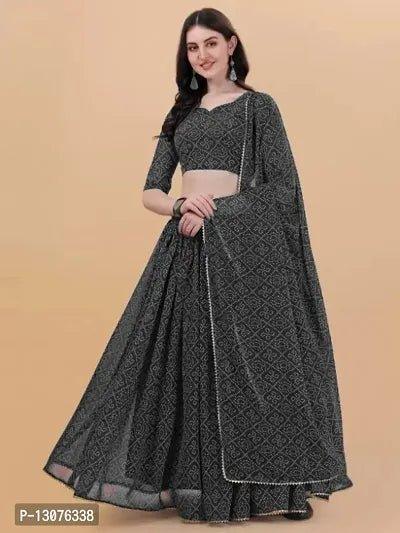 Attractive Georgette Lehenga For Women - Vibeclothings