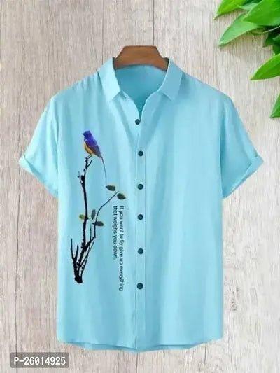 Classic Cotton Blend Casual Shirts For Men - Vibeclothings