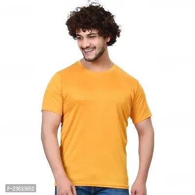 Classic Polycotton Round Neck Tees For Men - Vibeclothings